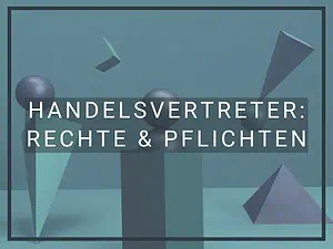 handelsvertreter rechte und pflichten